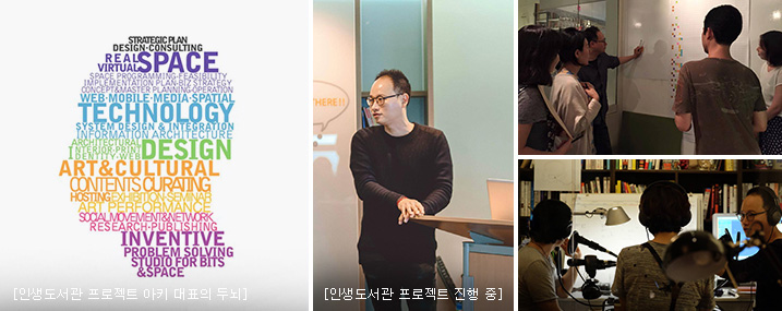 인생도서관 프로젝트 아키 대표의 두뇌, 인생도서관 프로젝트 진행 중