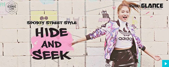 글랜스TV SPORTY STREET STYLE HIDE AND SEEK